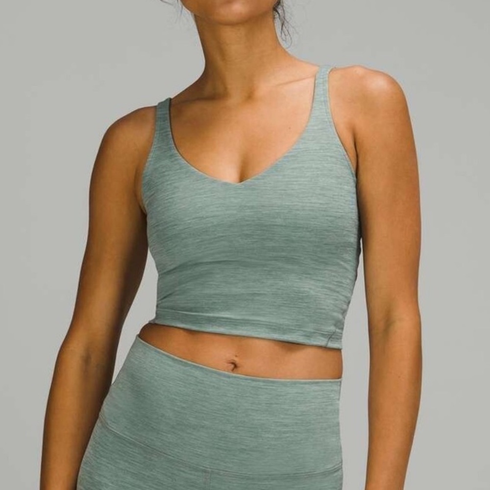 Lululemon Athletica Women's Align Tank Heathered Tidewater Teal Size 8